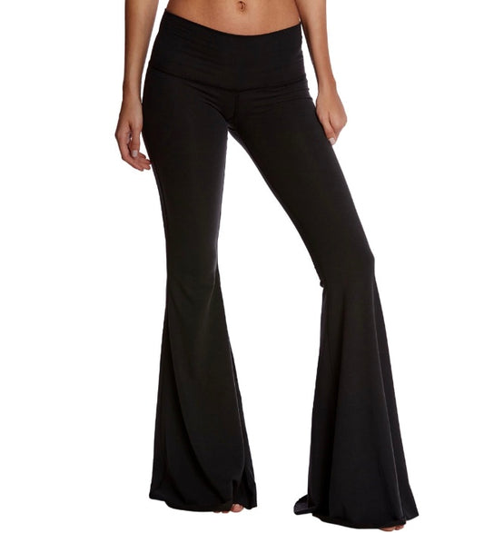 Bell Bottom Pants Flared Pants Bell Bottom Yoga Pants Women Palazzo Pants Wide Leg Pants 32"- 36" Inseam Pants for Tall