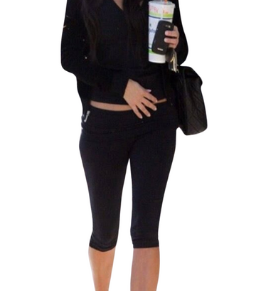 Women yoga capris leggings cropped pants high waisted yoga leggings cropped length leggings 18" and 24" Inseam.