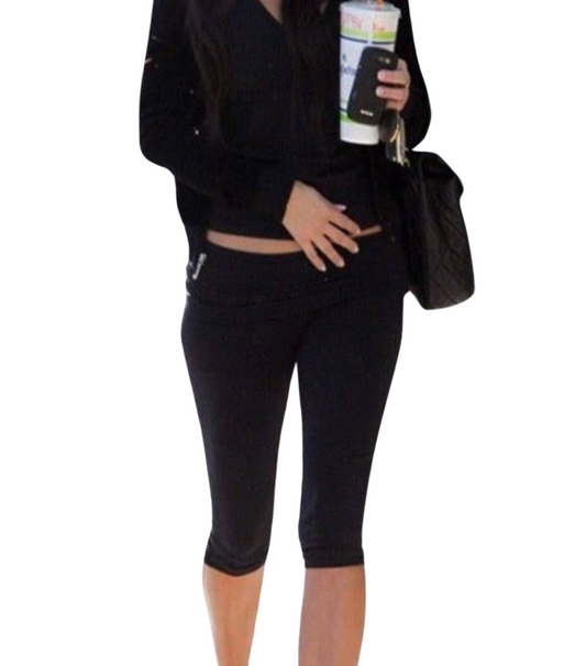 Women Low Rise capris Yoga Capris Leggings Cropped Pants Low Rise Leggings Cropped Length Leggings 18" and 24" Inseam Custom Inseam