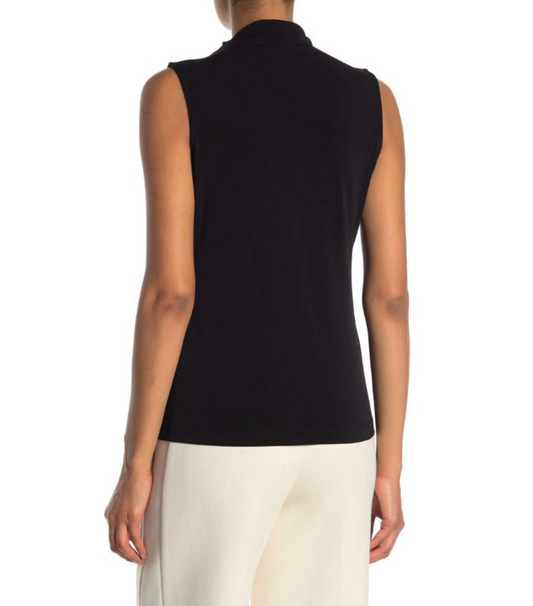 Women Sleeveless Top Mock Neck Top Sleeveless Knit Top Tank Top Sleeveless Sweater Shirt Tee Blouses Office Top