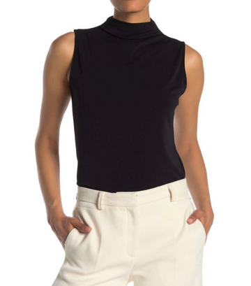 Women Sleeveless Top Mock Neck Top Sleeveless Knit Top Tank Top Sleeveless Sweater Shirt Tee Blouses Office Top