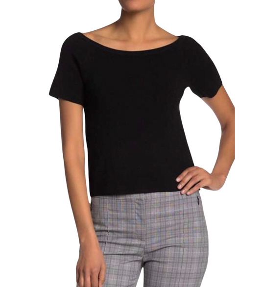 Women Boatneck Top Short Sleeves Handmade Knit Top Cotton Sweater T- Shirts Tee Blouses Tee Shirt Top Women Cotton Blouse Top Summer Top