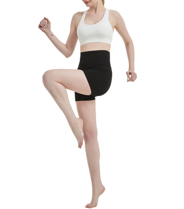High waisted women shorts spandex shorts exercise shorts gym shorts yoga shorts active women shorts 4" inseam.